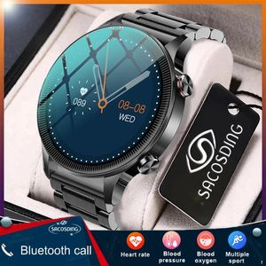 Orologi SACOSDING Nuovo Smart Watch Uomo Donna Orologio Cardiofrequenzimetro Orologi sportivi Chiamata Bluetooth Quadrante personalizzato per xiaomi realme