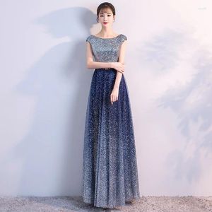 Casual Dresses Women Dress paljett Polka Dot Evening Party Prom Gown Cocktail Ladies Luxury Ball Sexig Maxi Backless Vestido Wedding Banket