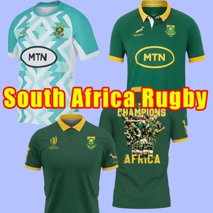 Rugby-Trikots 100-jähriges Jubiläum 23 24 Afrika-Hemd Afrikanische Champion Joint Version Nationalmannschaft Hemd Süd 2023 2024 Weltmeisterschaft Sevens S-5xl 4xl 5xl