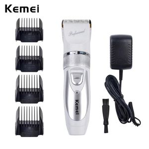 Trimmer 110V220V Include Battery Titanium Blade Kemei6688 Professional Hair Trimmer Electric Hair Clipper Cutting Machine Shearer