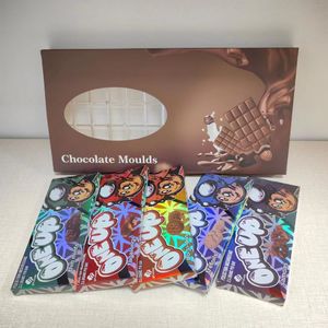 空の1つのチョコレート型型3.5g Oneup Computable Milk Chocolate Packaging Mushroom Bar Packパッケージパッケージボックスとステッカー