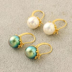 Orecchini pendenti europei e americani semplici perle alla moda elegante pendente a goccia d'acqua da donna
