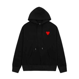 Hoodie Masculino e Feminino Designers Paris Hooded Highs Quality Sweater Bordado Vermelho Amor Inverno Redondo Pescoço Jumper Casal Moletons Yd337XJP