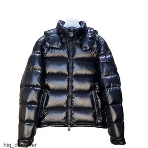 メンズジャケットダウンパーカーパフジャケットマヤ服シリーズ屋外キープ暖かい黒いアウター保護バッジデコレーション肥厚コートプラスサイズM-5xl''gg''l7pf