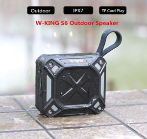WKing S6 Tragbare Bluetooth Lautsprecher Wasserdichte Drahtlose Musik Radio Box AntiDrop Outdoor Fahrrad reiten TF Karte fahrrad Lautsprecher2329271