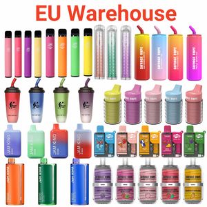 EU Warehouse engångsvapa Vape Jam King Vape Savage Vape Pen E Cigarett 600 1500 BC5000 TI8000 6K 8K 10K 15K 16K Vapers Wholesale Puff Vape Juice Flavor