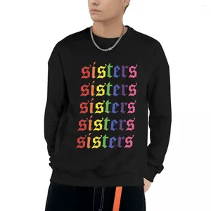 Hoodies masculinos irmãs moletom coreano outono roupas moda masculina moletom masculino feminino