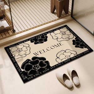 Bathroom Absorbent Mat Powder Room Absorbent Mat Bath Carpet Soft Diatom Mud Mat Absorbent Non-slip Mat