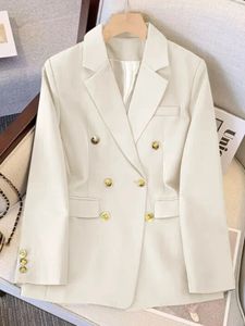 Women's Blazers Fashion In Small Suit Casual Coat Spring Autumn Jacket Women Clothing Tops Temperament Office Lady 240102