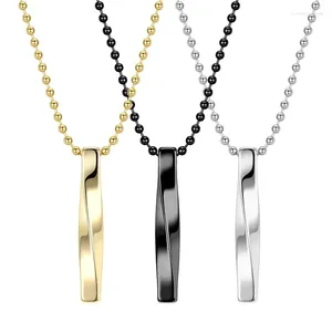Pendant Necklaces Classic Titanium Steel Necklace Europe And America Fashion Hip-hop Style Personality Fashionable Men's Jewelry Wholesale