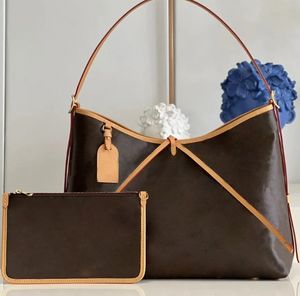 Women Designer CarryAll Women Bag With Purse Crossbody Handbag Lady Vintage Shoulder Large Capacity Tygväskor Fashion Letters Floral Print Justabl 121aic#