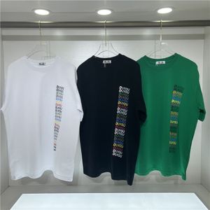 Duyou Mens Slub Organic Cotton JerseyリラックスしたフィットTシャツ女性サマーTシャツ