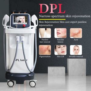 Professionell vertikal DPL -hårborttagning Maskinpris DPL Lasermaskin Hudföryngring Acne Pigmenteringsbehandlingsmaskin