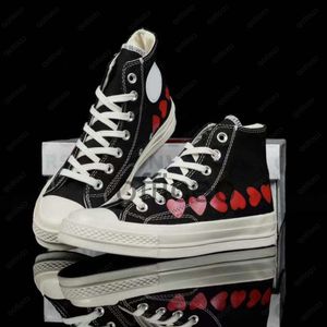 1970s Classic Canvas casual Shoes platform 1970 love Black white red All for Star Big cdg eyes Midsole Jam chuck Triple High Low Jointly Name 70 Men Women