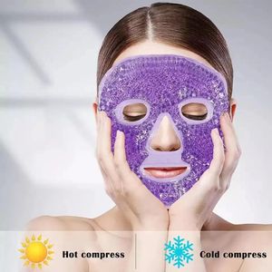 Massage-Großhandel, mehrfarbige Eis-Gel-Augengesichtsmaske, heiß und kalt, wiederverwendbare Schlafmasken für Kopfschmerzen, Augenringe, feuchtigkeitsspendende Kühlung