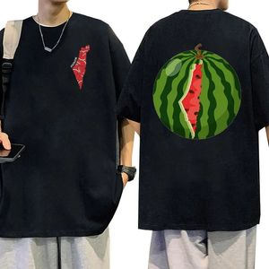 Lustiges „This Is Not A Watermelon“-Grafik-T-Shirt für Herren, O-Ausschnitt, 100 % Baumwolle, übergroßes T-Shirt, Unisex, lässige Mode, Kleidung, T-Shirts 240102