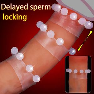 Cockrings erkek horoz halkaları kilit sperm yüzüğü elastik yumuşak silikon top cockrings cinsel orgazm yardımcısı, gecikme boşalma penis r