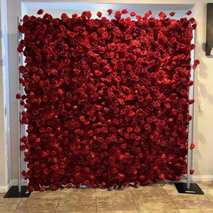 Enrole a decoração da parede da flor venda quente planta artificial parede de alta qualidade grama verde pano de fundo para eventos decoração do casamento