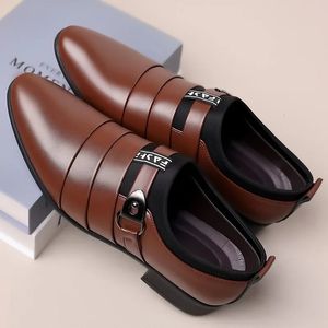Klassische Business-Kleid-Männerschuhe Formelle Slip-On-Kleiderschuhe Herren-Oxfords-Schuhe Hochwertige Lederschuhe für Herren-Müßiggänger 240102