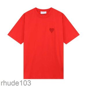 Designer T-shirt Top Quality Novità Uomo Donna Designer di lusso Amis maglietta Moda Uomo Casual Maglietta Uomo Abbigliamento 9C7P 9C7P