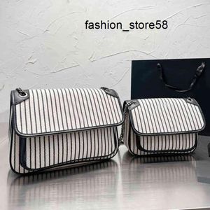 Bags 5A luxury bag Bags Laptop Designer Stripe Messenger Bag Women Vintage Camera Bags Canvas Shoulder Crossbody Female Classic Purses