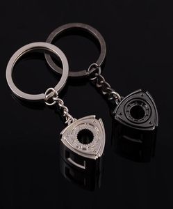 Keychains Keyring Rotary Wankel Engine Rotor för Mazda Rx7 Rx8 2 3 6 Atenza Axela Keychain Turbo Car Accessories Parts Key Chain5615288