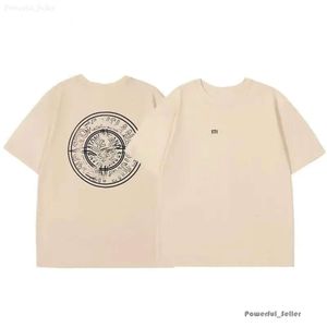 Stones Island Designer Superior Quality Stone T Shirt Summer Menswear Breathable Loose Letter Print Fashion Varsity Stone Sweatshirt 7730