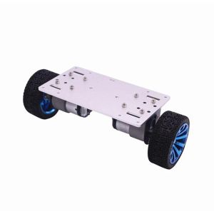 Kit de placa base de liga de alumínio para chassis de carro, equilíbrio, suporte de fixação de veículo de duas rodas para acessórios de carro rc inteligente