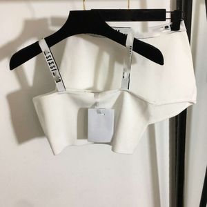 Kadınların Trailtsits Yaz Bikini Örme Mayo Seksi iç çamaşırı mektubu Jacquard Strap+Düz açı