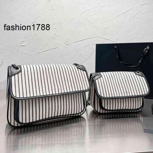 Bags shoulder bag shoulder bag Laptop Bags Designer Stripe Messenger Bag Women Vintage Camera Bags Canvas Shoulder Crossbody Female Cla