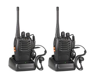 2 Stück Retevis H777 Walkie Talkie 16CH 2Way Radio USB mit Kopfhörer Handheld Walkie Talkie Kommunikationsgerät Radiosender3155542
