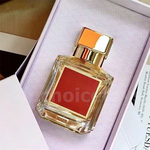 브랜드 디자이너 레드 병 MFK 여성 루지 540 EDP 70ml 바디 스프레이 3.4 fl.oz 유리 병 천연 향수 스프레이