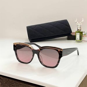 Top-Qualität Designer-Sonnenbrille Mode-Stil Brillen Männer Frauen Vintage Square Tint Ocean Lens Markendesign transparenter Rahmen Sonnenbrille mit Box