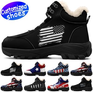 Scarpe personalizzate scarpe da trekking scarpe Smith amanti delle stelle scarpe fai da te Scarpe casual retrò uomo donna scarpe sneaker da esterno The Old Glory nero taglia grande eur 36-48