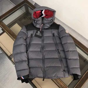 Luxo França Mens Down Jacket Carta Monclair Malha Mulheres Parkas Painel Casual Casacos Bomber Jaquetas Designers Jaqueta de Roupas Masculinas 5 W2AF