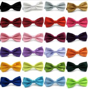 Solidne muszki modowe krawaty groom Mężczyzny Kolorowa kravat Cravat Gravata Męskie Małżeństwo Butterfly Wedding Sowties Business Busin