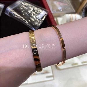 Designer Screw Bangle Bracelet Fashion Luxury Jewelrys Carer Original Trendy 18K Gold Diamond for Women Men Nail Bracelets Silver Jewelry Bracelet BQCF