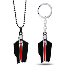 Keychains Game Hitman 2 Metal Keychain Pendant Necklace Chain Choker Necklaces Key Chains Keyrings Car Bag KeyRing Charm Jewelry L2975987