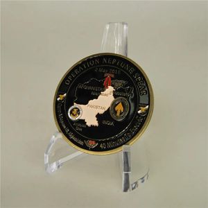 Crafts Operation NEPTUNE SPEAR 160th SOAR SEAL Team 6 Navy Commemorative Challenge Coin 1pcs/lot