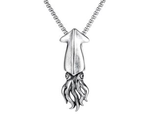 necklaces chain pendants for mens sliver stainless steel trendy fashion allmatch octopus pendant jewelry to boys birthday gifts269984939