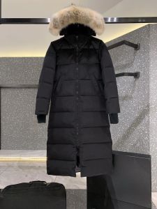 黒いフーディー女性女性のための女性フーディージャケットファッションブランドロングコート大きなポケットファーファーファーカラーサーマルトップメス大ウインドプルーフコート厚い暖かい女性ジャケットZ6