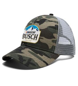 Mode busch ljus logotyp unisex baseball cap monterade klassiska trucke hattar öl latte bad bod öl busch ljus logotyp tecknet orolig r6740155