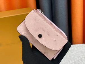 2022High quality most fashionables zipper designer wallet cards and coins famous wallets leather pursse card holder coin purse