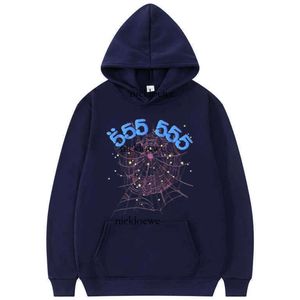 Men's high quality hoodie Autumn Winter sweatshirt 555 designer hip hop style Sp5der hoodie spider jumper European and American hip hop street wear z6