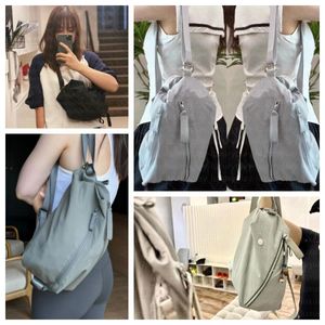 LL yoga gym bags Ladies cross shoulder bag Fast Track 2.0 Exercise Yoga bag Fitness bag Backpack