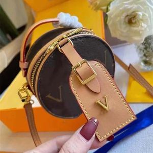 الحالات DAPU Designer Bag Women مئات المتقاطعات حقيبة كيس دائرية دائرية كلاسيكية مع صندوق