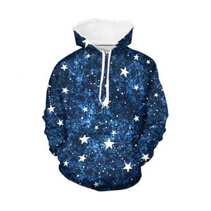 Noisydesigns Men's large S-6XL Star Moon Eiffel Tower Towel DIY pattern hoodie Autumn/Winter Sweatshirt hoodie 240103