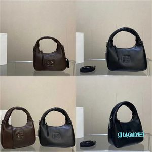 Bolsas de grife de moda mini bolsas de axila bolsa de ombro de couro 2024