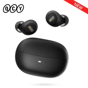 Earphones Qcy Ht07 Active Noise Cancelling Tws Earbuds 40db Anc Wireless Earphone 6 Mic Ai Hd Call Bt 5.2 Transparency Mode Headphones 32h