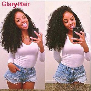 Weaves Raw Unprocessed Brazilian Virgin Kinky Curly Hair Extensions Remy Human Hair Weaves Bundles Cheap Brazilian Human Kinky Curly Hair